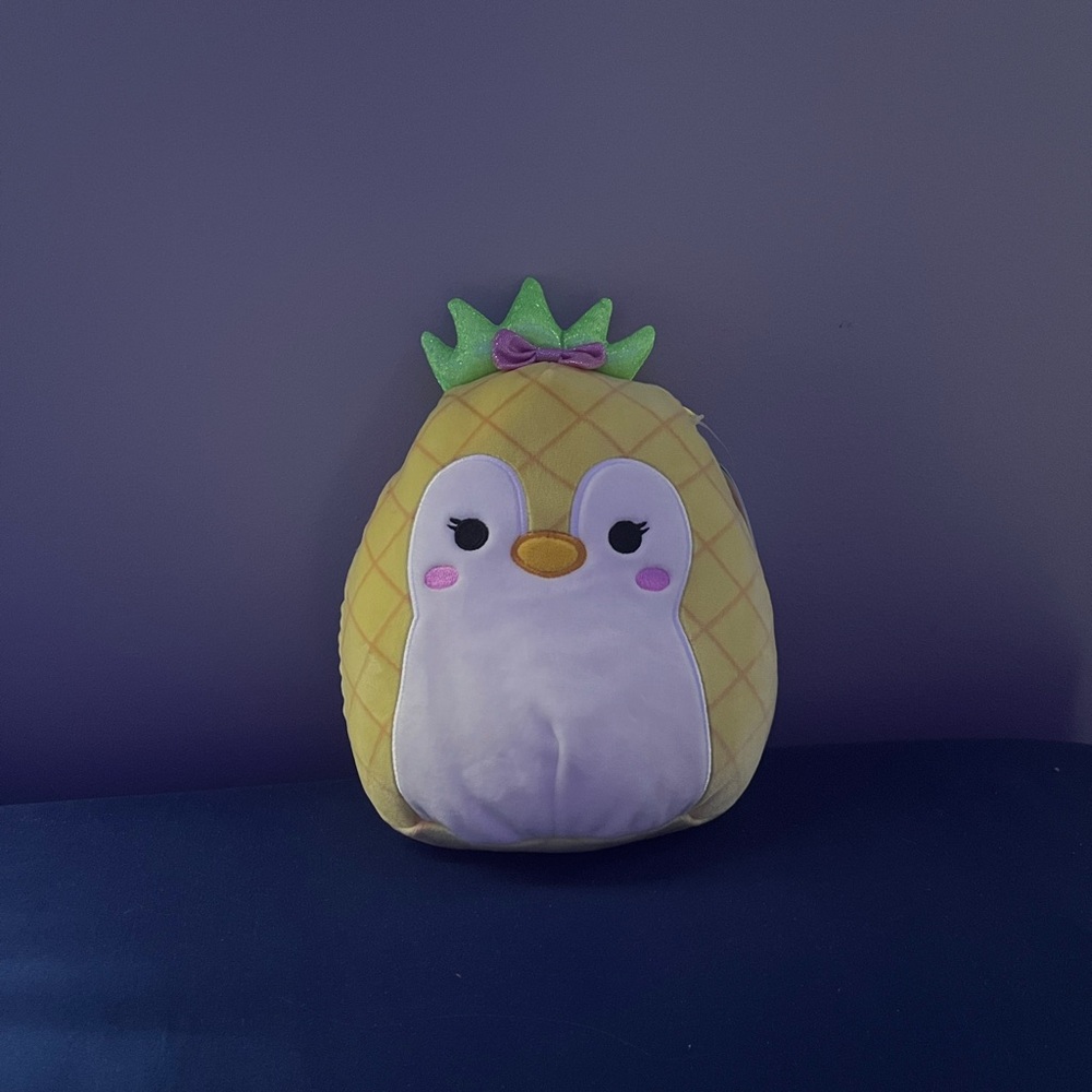 Squishmallows Yellow and Green Pineapple Stuffed Animal